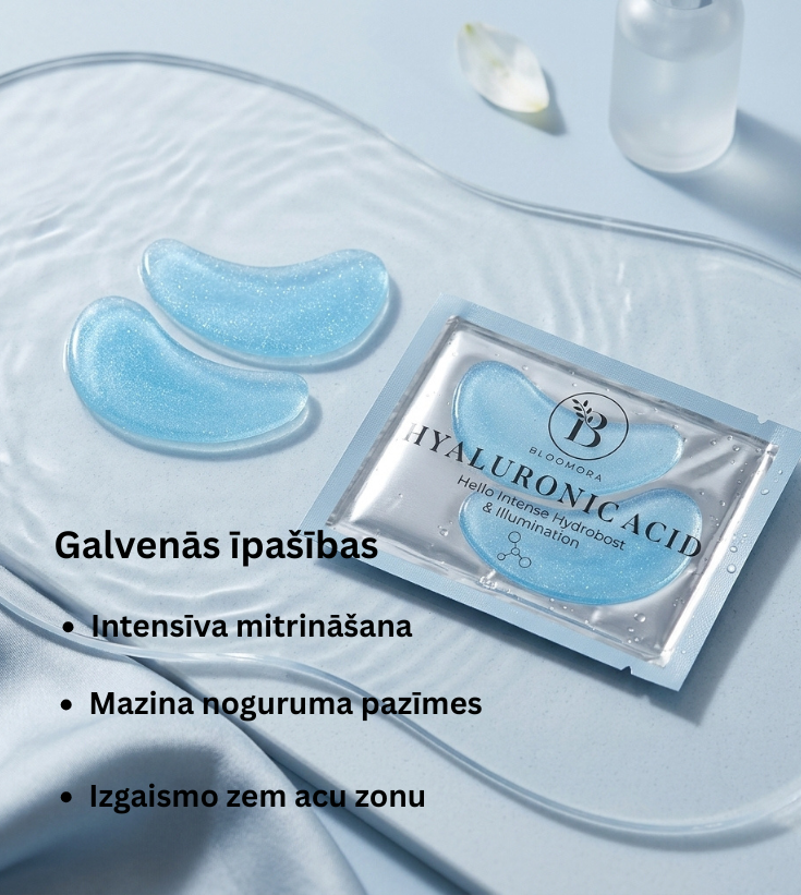 Pret-Novecošanās un Mitrinoši Hidrogēla Acu Patči - 5 Veidi