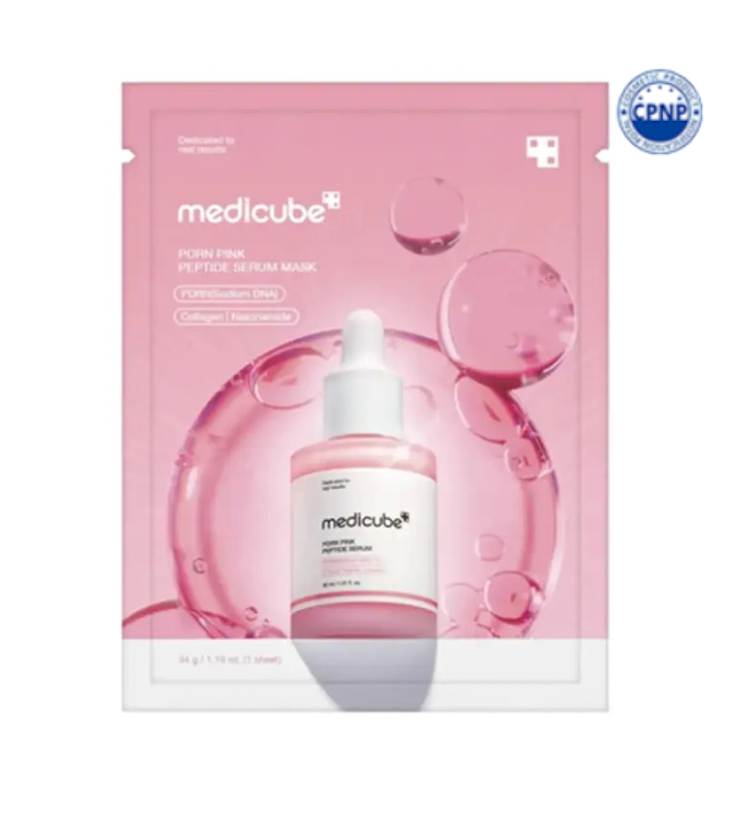 PDRN Pink Peptide Seruma maska