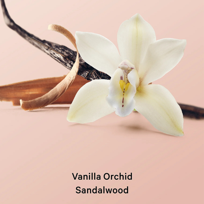 Vanilla Orchid & Sandalwood mirdzošā ķermeņa eļļa 128 ml